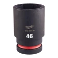 Milwaukee 4932480434 - Nasadka udarowa Shockwave 1" 6-kątna, długa, metryczna, 46 mm