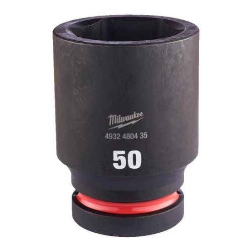 Milwaukee 4932480435 - Nasadka udarowa Shockwave 1" 6-kątna, długa, metryczna, 50 mm