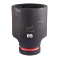 Milwaukee 4932480438 - Nasadka udarowa Shockwave 1" 6-kątna, długa, metryczna, 65 mm