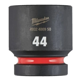 Milwaukee 4932480950 - Nasadka udarowa Shockwave 1" 6-kątna, krótka, metryczna, 44 mm