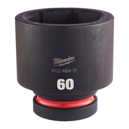 Milwaukee 4932480421 - Nasadka udarowa Shockwave 1" 6-kątna, krótka, metryczna, 60 mm