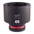 Milwaukee 4932480422 - Nasadka udarowa Shockwave 1" 6-kątna, krótka, metryczna, 65 mm