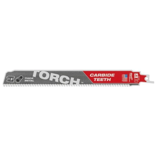 Milwaukee 48005502 - Brzeszczot do metalu TCT TORCH z węglikiem, 230 mm 7 TPI (5 szt.)