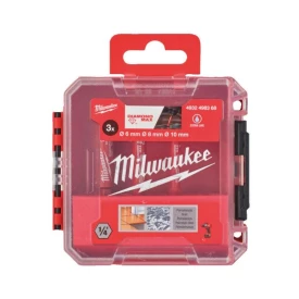 Milwaukee 4932498368 - Zestaw wierteł diamentowych Hex Diamond Plus do wiercenia na mokro/sucho, 6 - 10 mm (3 szt.)
