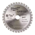 Milwaukee 48404080 - Tarcza do metalu 150x20 mm, 34 zęby