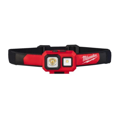 Milwaukee HL-SF - Alkaliczna latarka - czołówka, 450 lm, 3 x AAA
