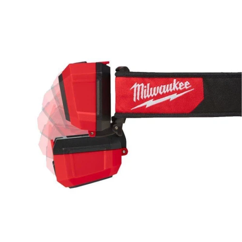 Milwaukee HL-SF - Alkaliczna latarka - czołówka, 450 lm, 3 x AAA