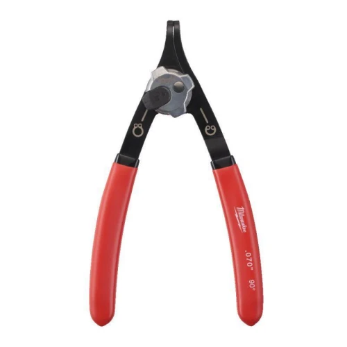 Milwaukee 4932492495 - Szczypce odwracalne do pierścieni, odgięte 90°, 179 mm