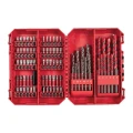 Milwaukee 4932501309 - Zestaw bitów udarowych i wierteł Shockwave do śrub płaskich, Phillips, Pozidriv,Torx i Hex (80 szt.)
