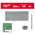 Milwaukee 4932498313 - Sztyfty galwanizowane 16G z cienką główką do M18 FN16GS, 1,6 x 32 mm 0° (5 tys. szt.)