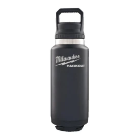 Milwaukee 4932493468 - Butelka termiczna PACKOUT™ 1065 ml, czarna