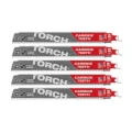 Milwaukee 48005552 - Brzeszczot do metalu TCT TORCH z węglikiem, 230 mm 10 TPI (5 szt.)