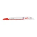 Milwaukee 48008026 - Brzeszczot do prac wyburzeniowych Heavy Duty AX, Bi-metal, Co, 230 mm 5 TPI (25 szt.)