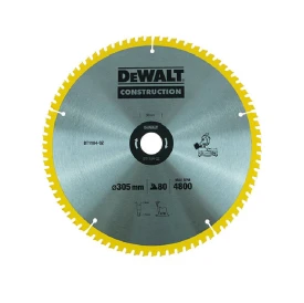 DEWALT DT1184 - Tarcza tnąca do drewna 305x30mmx80z