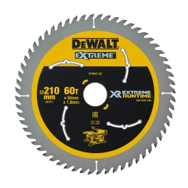 DEWALT DT99567 - Piła tarczowa do drewna 210x30mmx60z 