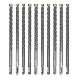 Milwaukee 4932498896 - Wiertło udarowe do betonu SDS-Plus Contractor, 4-ostrzowe, 12 x 140/210 mm (10 szt.)