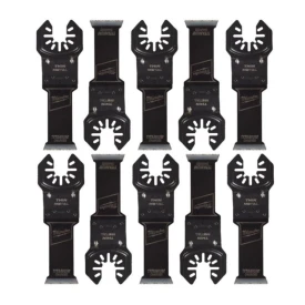 Milwaukee 48851259 - Brzeszczot bimetalowy do Multitoola z powłoką tytanową do cięcia miękkich metali i PVC, 28 mm (10szt.)