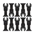 Milwaukee 48851269 - Brzeszczot bimetalowy do Multitoola do cięcia wgłębnego wielu materiałów, 45 mm (10 szt.)