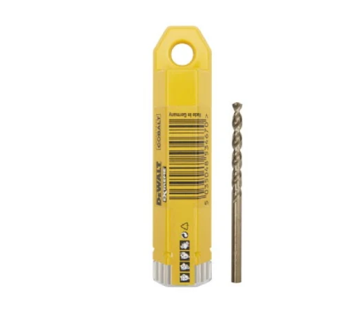 DEWALT DT4938 - Wiertła Kobaltowe do metalu HSS-Co Extreme, 8.0mm - 10szt.