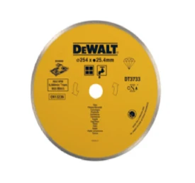 DEWALT DT3734 - Tarcza diamentowa do cięcia płytek ceramicznych, jastrychu 254/25,4mm