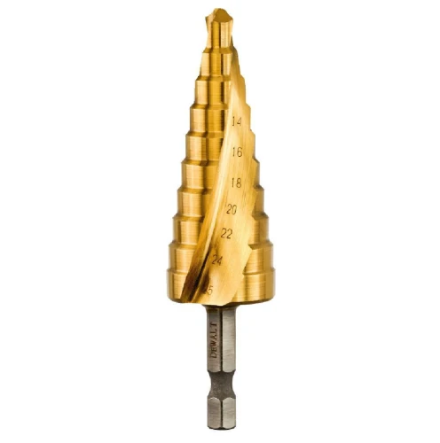 DEWALT DT5030 - Wiertło stopniowe HSS-G do metalu, 14.0 - 25.0mm
