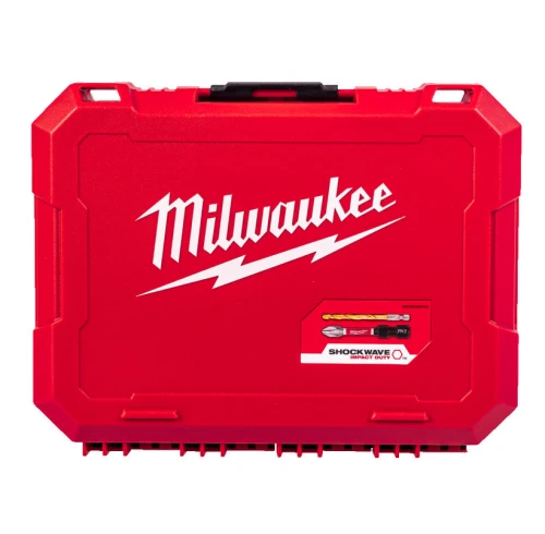 Milwaukee 4932501308 - Zestaw bitów i wierteł udarowych Milwaukee ShockWave 74 szt