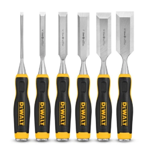 DEWALT DWHT16852 - Zestaw 6 dłut do drewna