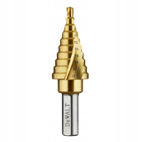 DEWALT DT90246 - Wiertło stopniowe HSS-TIN do metalu, 4.0 - 22.0mm