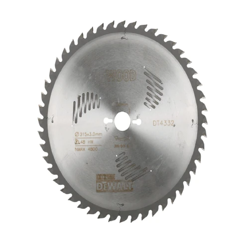 DEWALT DT4332 - Piła tarczowa do drewna 315x30mmx48z