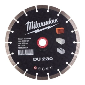 Milwaukee 4932399524 - Tarcza diamentowa do betonu DU 230 x 22,23 mm