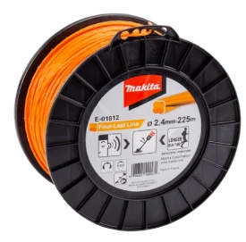 Makita E-01812 - Żyłka tnąca nylonowa koniczyna, średnica 2.4mm, długość 225m