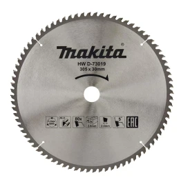 Makita D-81723 - Piła tarczowa do aluminium 305x30mm; 80z