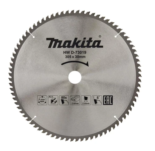 Makita D-81723 - Piła tarczowa do aluminium 305x30mm; 80z