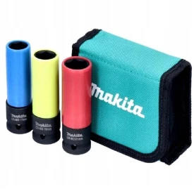 Makita E-12354 - Nasadki udarowe do kół 1/2" 3 szt