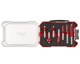 Milwaukee 4932501054 - Zestaw frezów do drewna z węglikiem spiekanym, trzpień 12 mm