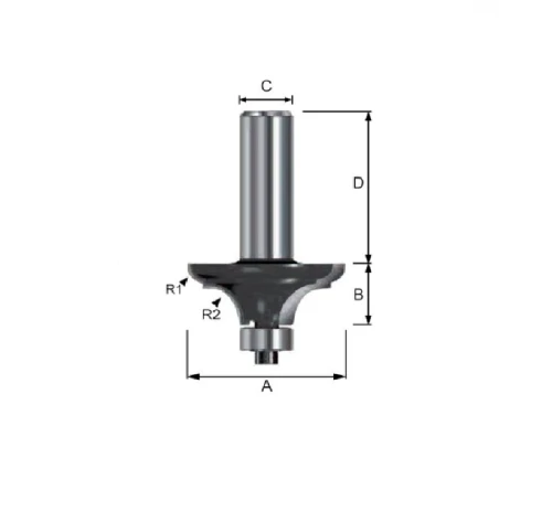 Makita D-11704 - Frez kształtowy łoż. 38.1/8mm forma classic eco