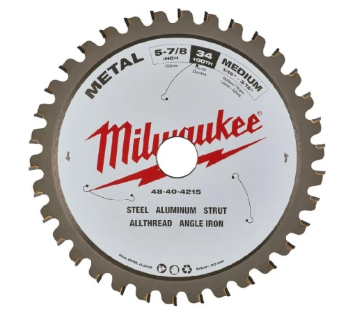 Milwaukee 4932501194 - Piła tarczowa do metali nieżelaznych 203 x 5/8 x 2,4 58T