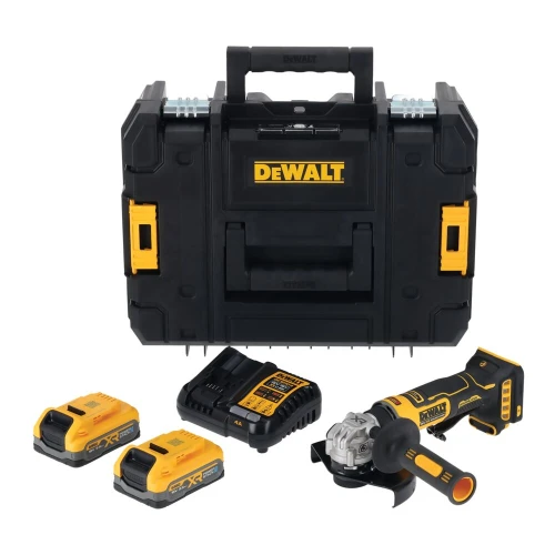 DEWALT DCG404S2T - Akumulatorowa Szlifierka kątowa 125mm