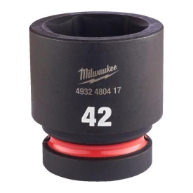 Milwaukee 4932480417 - Nasadka udarowa Shockwave 1" 6-kątna, krótka 42 mm