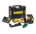 DEWALT DCE088D1G18 - Laser liniowy krzyżowy 10,8/18V z zieloną wiązką 30m