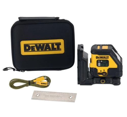 DEWALT DCLE14201GB - Laser krzyżowy 10,8V, 45m Usb-c zielony
