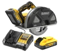 DEWALT DCS383H2 - Pilarka tarczowa do metalu 184mm