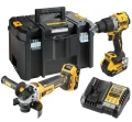 DEWALT DCK2026P2T - Zestaw elektronarzędzi DCD805 + DCG405 2x5,0Ah