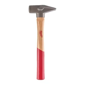 Milwaukee 4932478670 - Młotek ślusarski z trzonkiem z drewna hikorowego, 1 kg