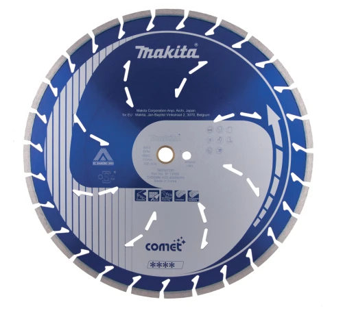 Makita B-13568  - Tarcza  diamentowa tnąca na sucho i mokro 400 mm