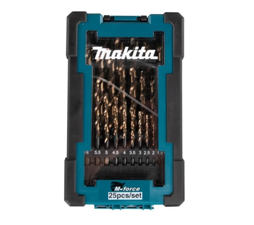 Makita D-67599 - Zestaw wierteł do metalu HSS M-Force 1-13 mm