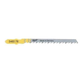 Milwaukee 4932346078 - Brzeszczot do wyrzynarki do cięcia po łuku w drewnie, 75 mm