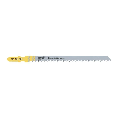 Milwaukee 4932311633 - Brzeszczot do wyrzynarki do drewna szybkotnący, 105 mm (5 szt.)