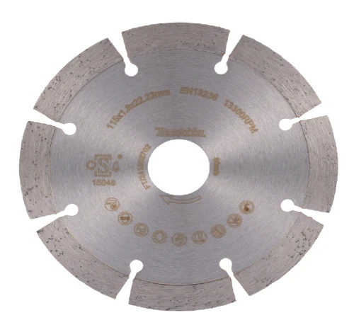 Makita D-80070 - Tarcza diamentowa do cięcia betonu 115 x 22,23 mm