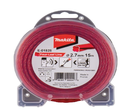 Makita E-01828 - Żyłka  nylonowa koniczyna 2.7mm